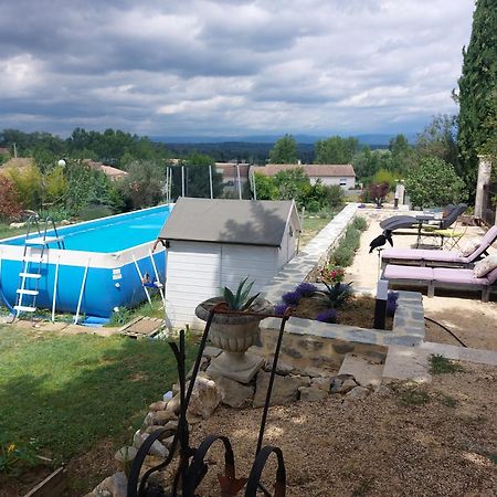 Bed and Breakfast La Flor Azul Grospierres Exterior foto